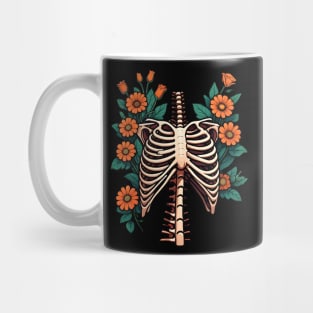 Rib Cage in Art Mug